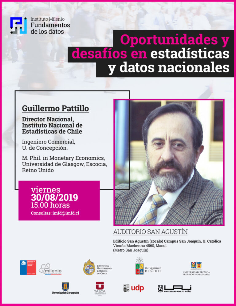 Guillermo Pattillo, director INE: Oportunidades y desafíos en estadísticas y datos nacionales