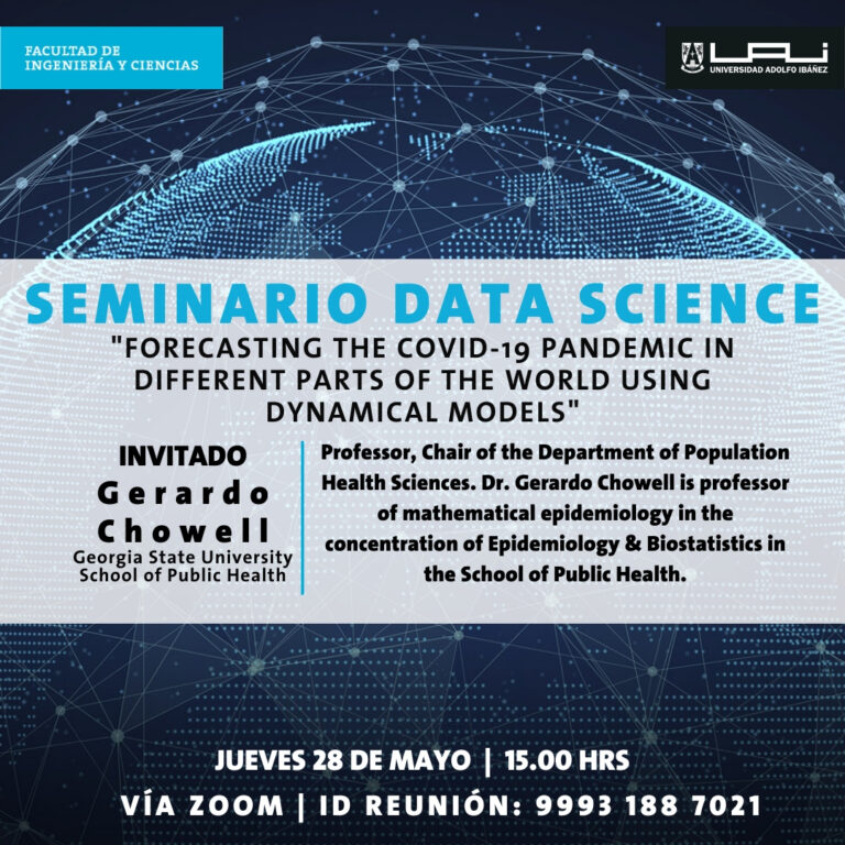 Seminario Data Science: «Forecasting the Covid -19 pandemic in different parts of the world using dynamical models»