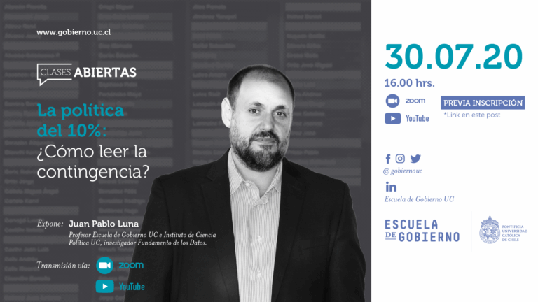 Clase Abierta «La política del 10% ¿Cómo leer la contingencia?»