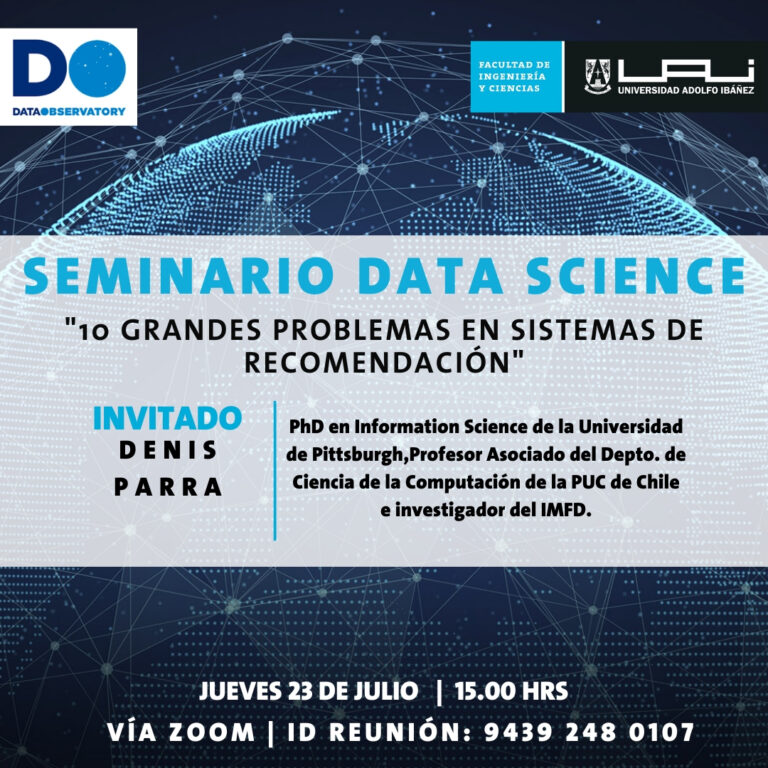 Seminario Data Science: «10 grandes problemas en sistemas de recomendación»
