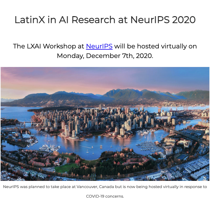 Workshop: LXAI Research @ NeurIPS 2020