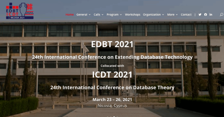 Pablo Barceló en EDBT/ICDT 2021: 24th International Conference on Extending Database Technology