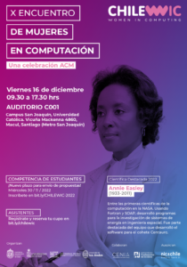 ChileWiC 2022, el evento más importante de mujeres en computación, vuelve a formato presencial