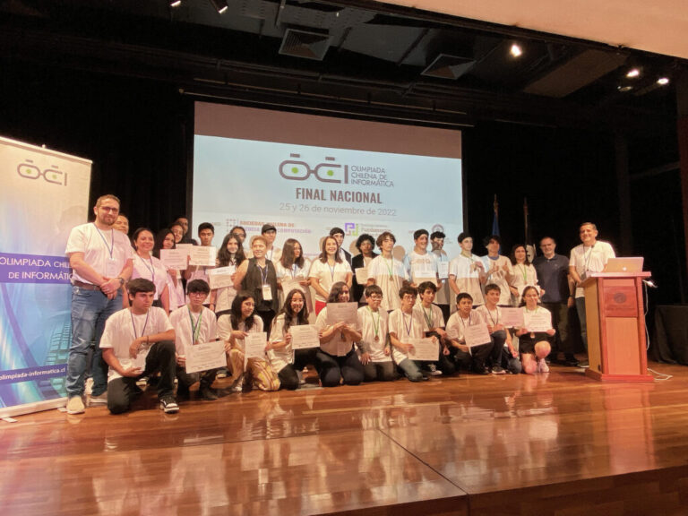 Estudiantes de regiones del país arrasan en la Olimpiada Chilena de Informática 2022