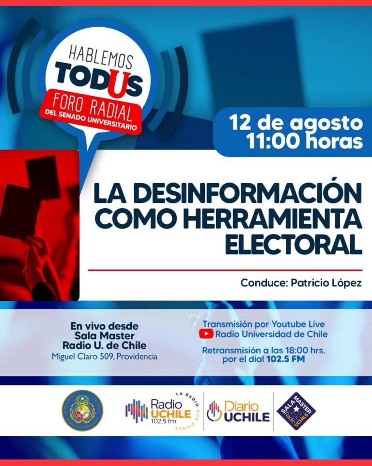 Foro radial Hablemos TodUs: La desinformación como herramienta electoral